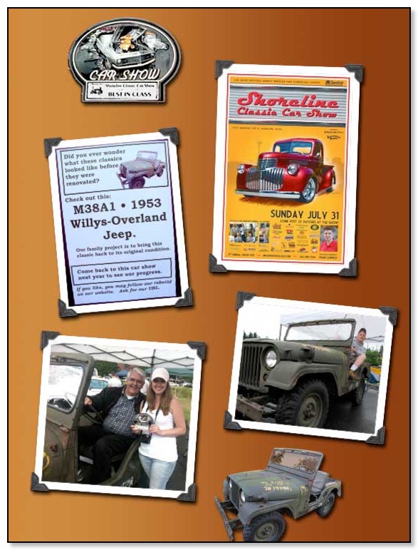 Photo of Car Show Poster Collage